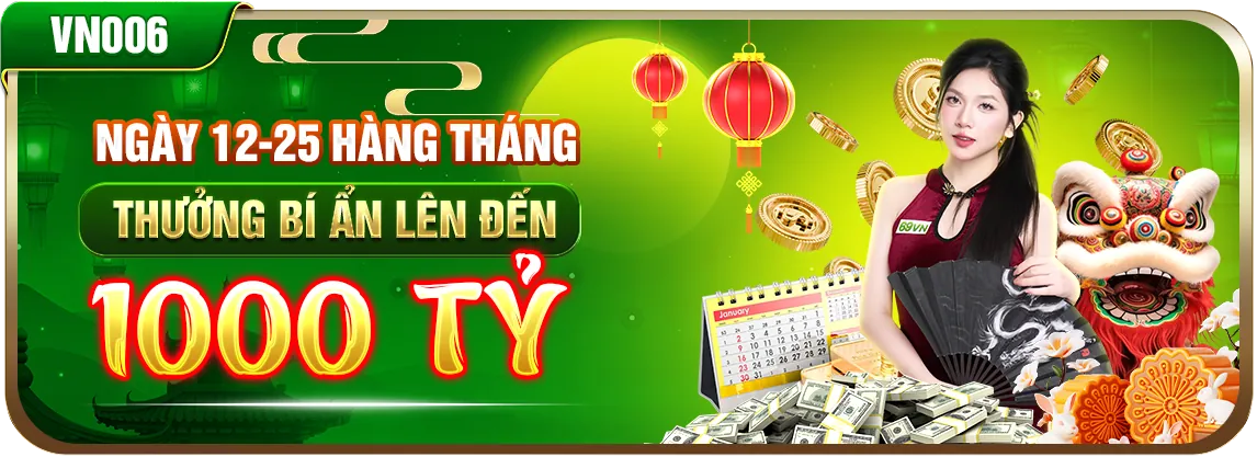 Banner khuyến mãi độc quyền trên ứng dụng VN88